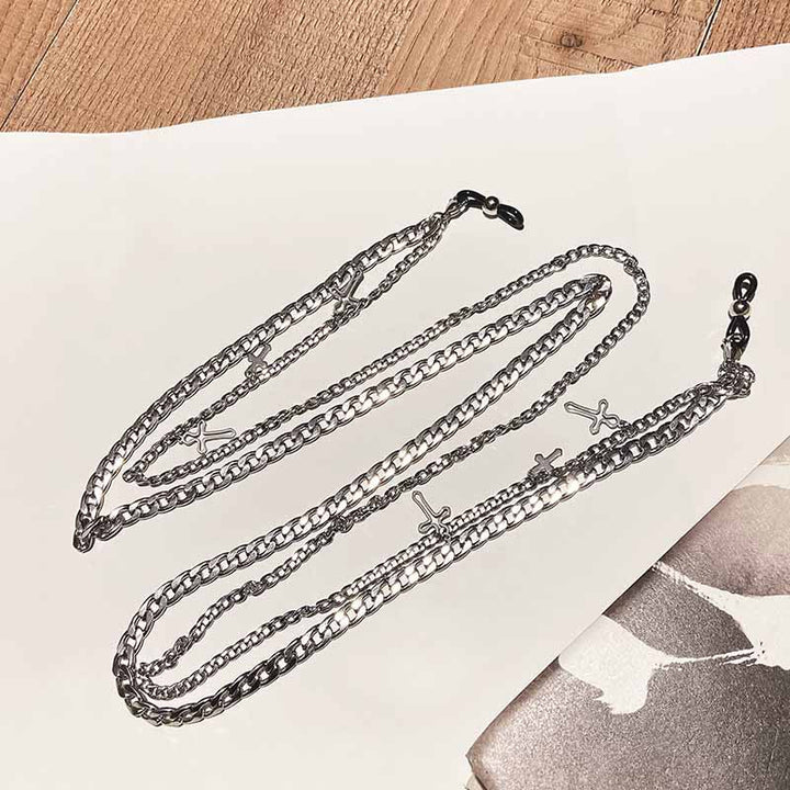 Fashionable jewelry holder chain with cross pendants Stornfield