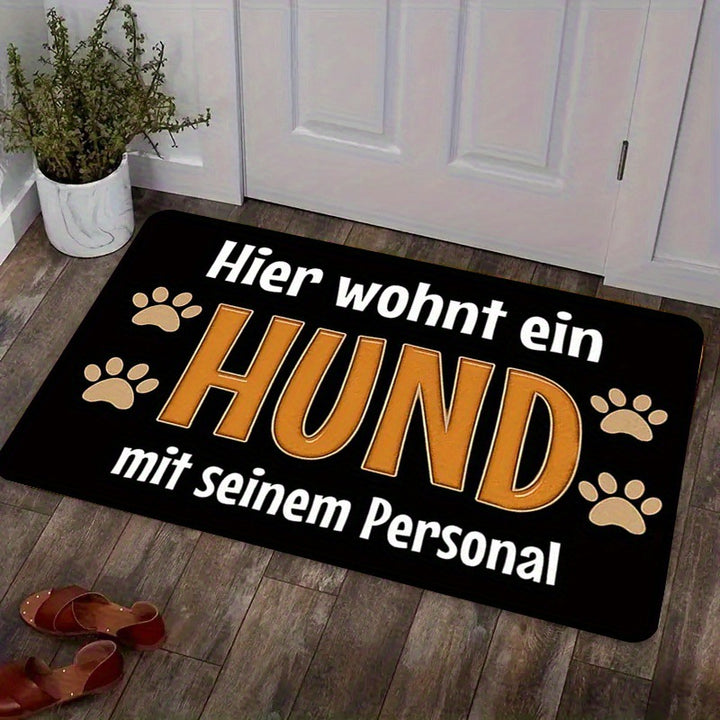 Quirky Cartoon Chicken Bath Mat