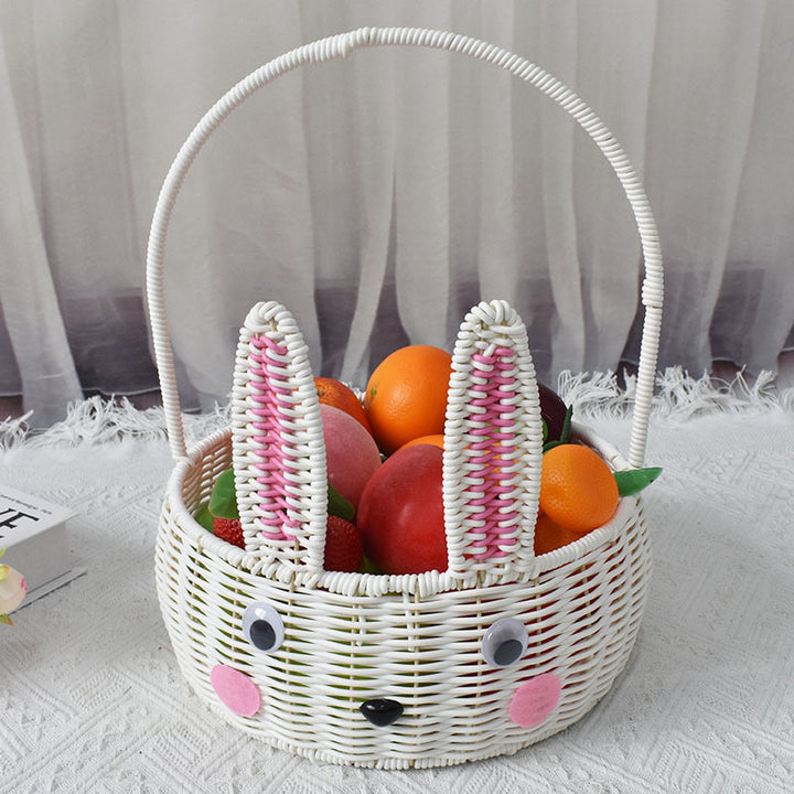 Bunny-Shaped Decorative Storage Basket Stornfield