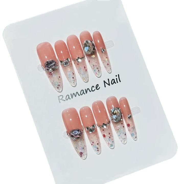 Elegant Press-On Nail Set Stornfield