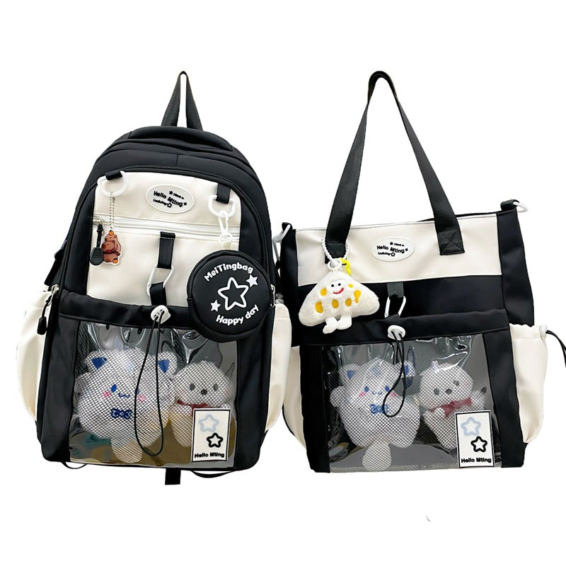Multi-Functional Plush Toy-Inspired Backpack Stornfield