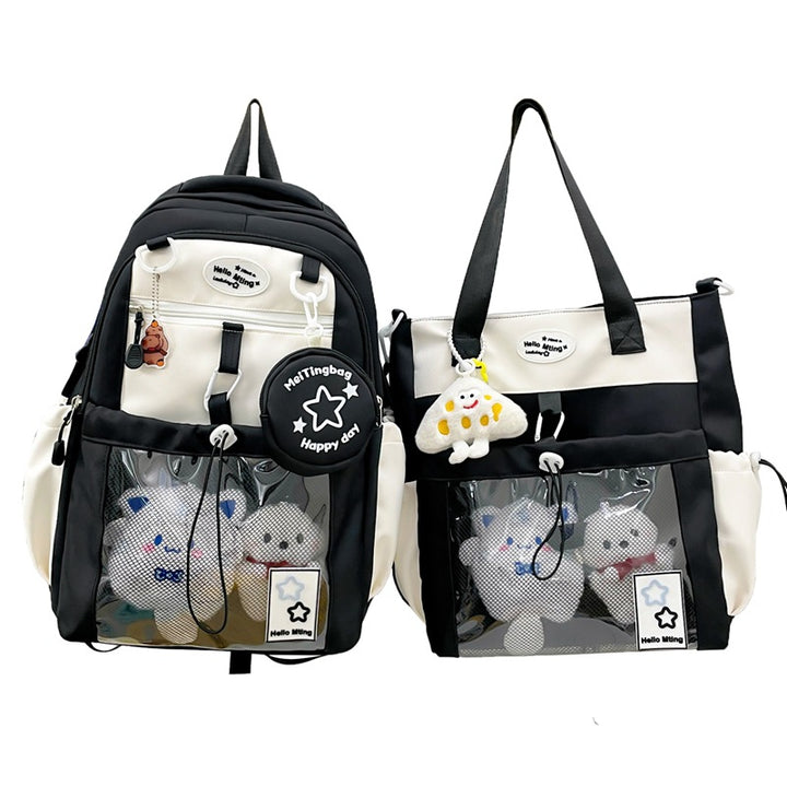 Multi-Functional Plush Toy-Inspired Backpack Stornfield