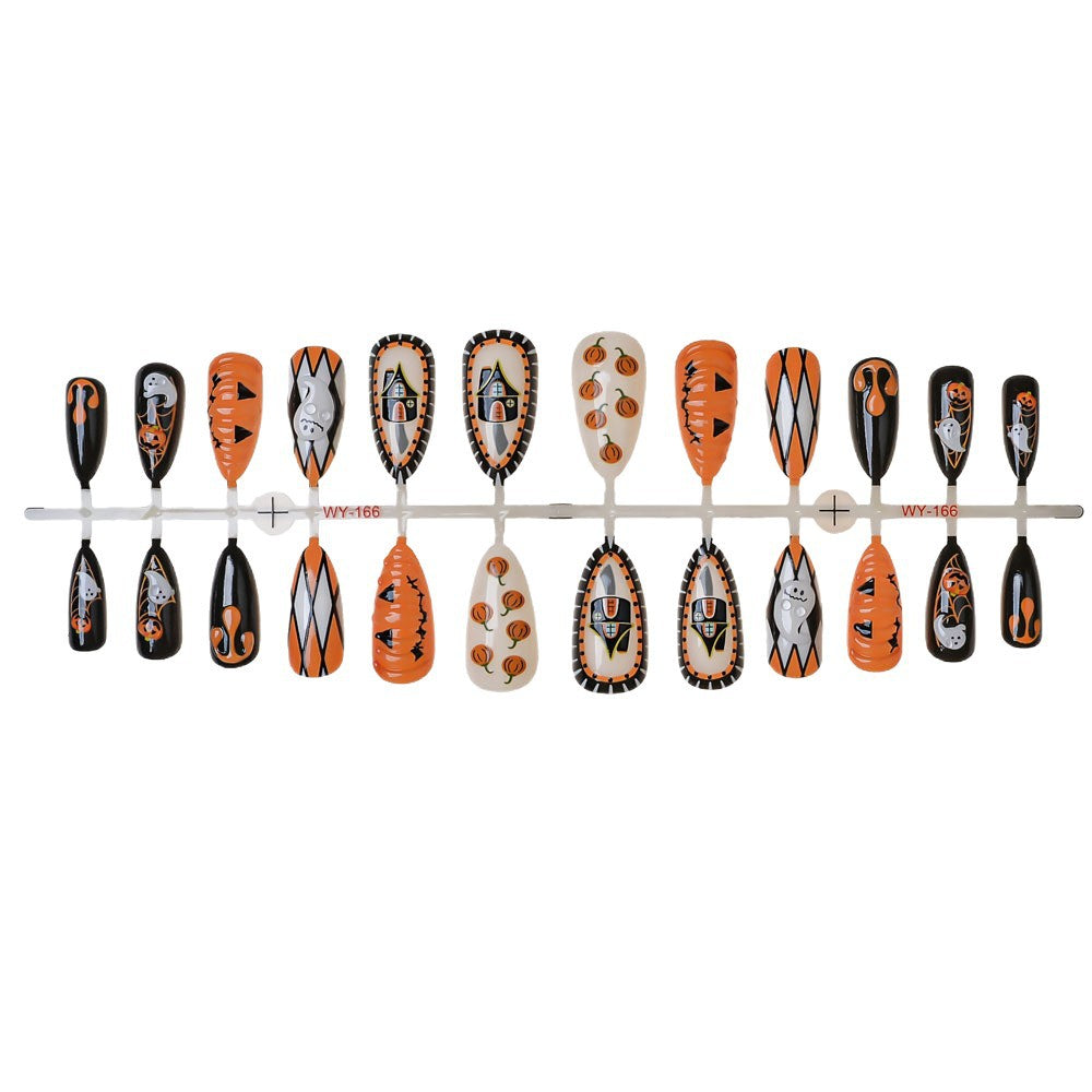 Themed Holiday Press-On Nail Art Set Stornfield