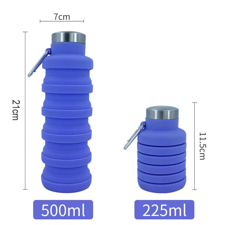 Ladies Foldable Silicone Water Bottle Stornfield