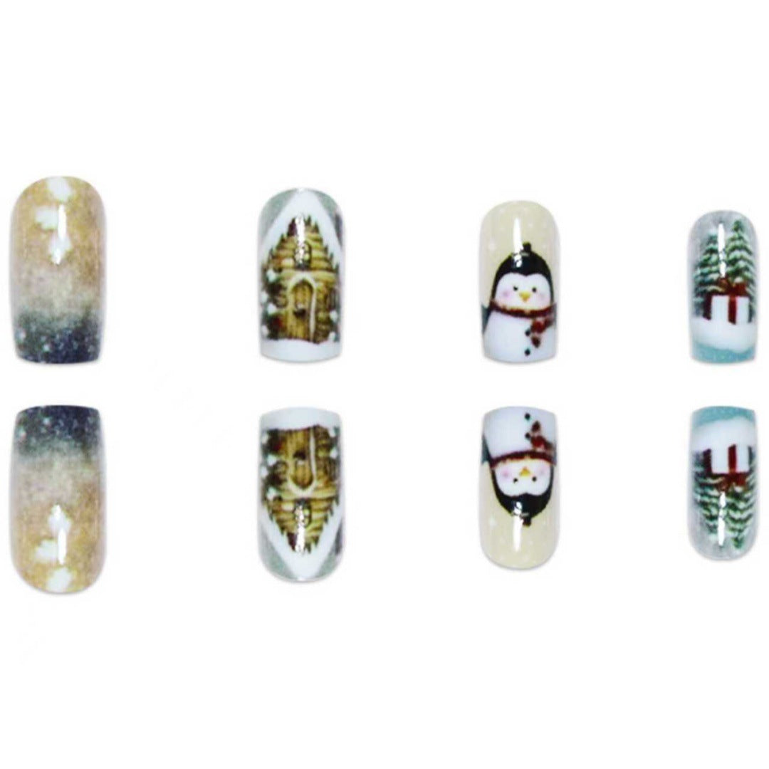 Winter-Themed Decorative Nail Art Stornfield