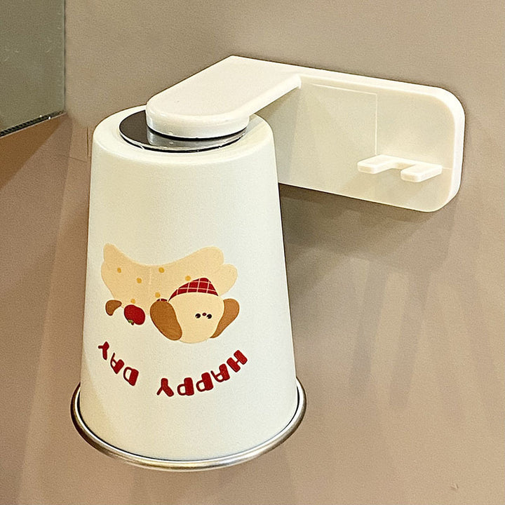 Stainless Steel Drinking Cup with Cheerful Dog Design Stornfield