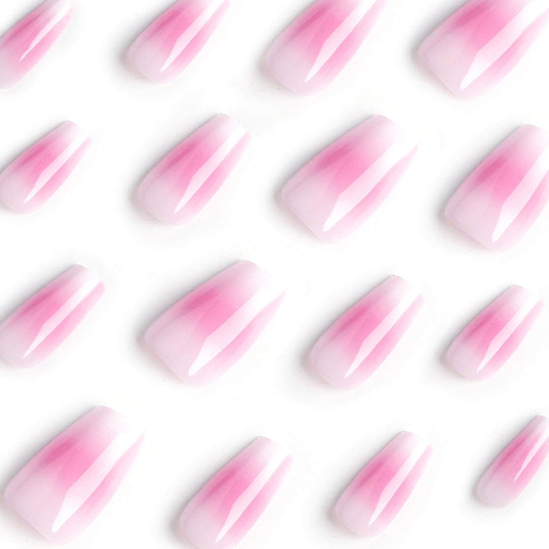 Artful Nail Extensions with Delicate Ombre Effect Stornfield