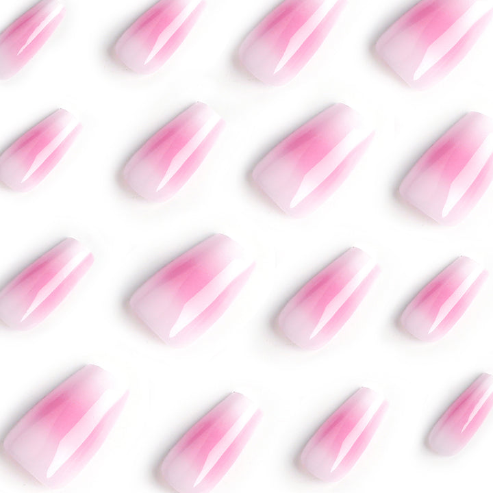 Artful Nail Extensions with Delicate Ombre Effect Stornfield