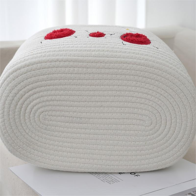 Handcrafted cotton basket Stornfield