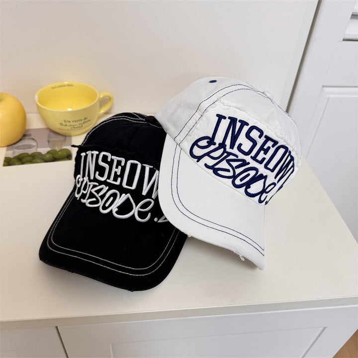 Men's Distressed Casual Graphic Baseball Cap Stornfield