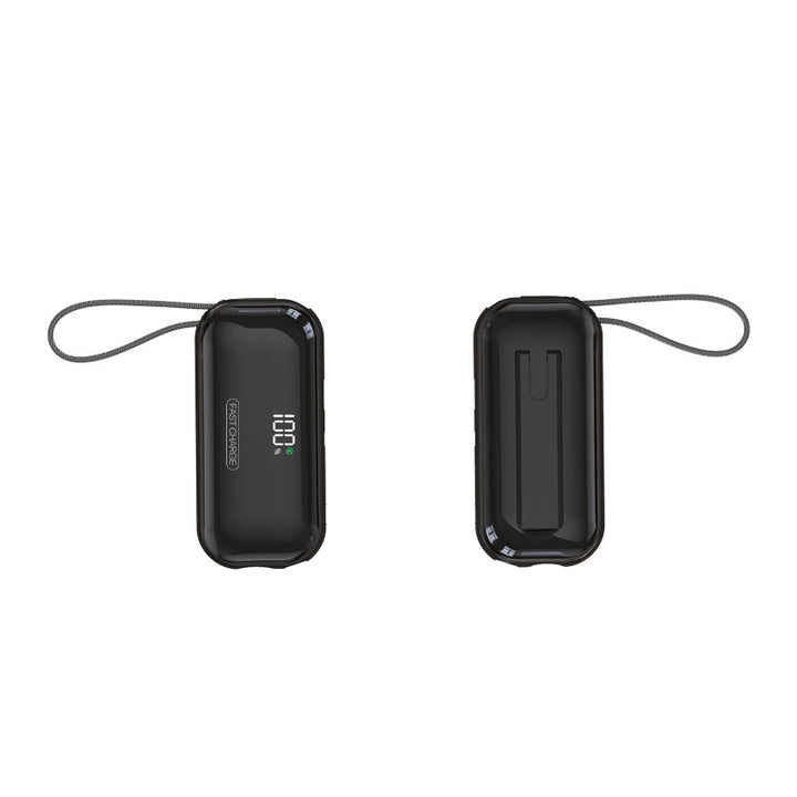 Portable Power Bank with Digital Charging Display and Protective Case Stornfield