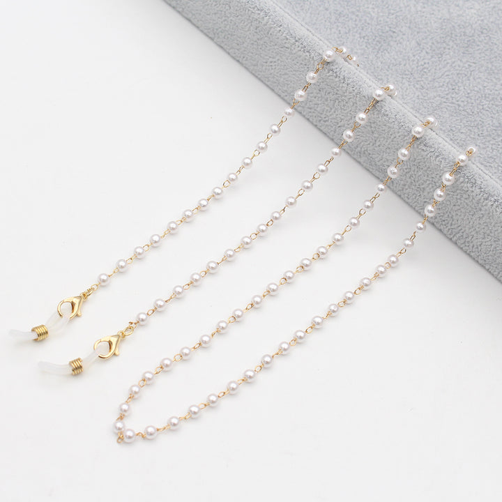 Pearl-Accented Eyewear Chain Stornfield