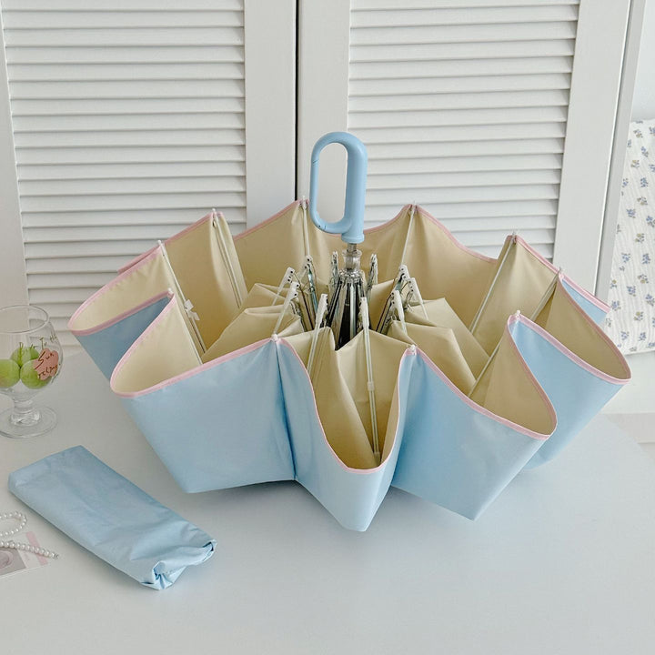 Women's Foldable Umbrella with Innovative Flower Shape Stornfield