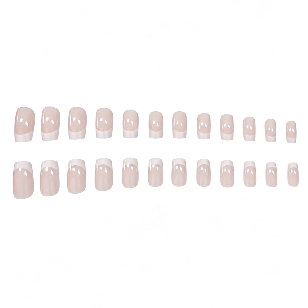 French Tip Nail Design Enhancements Stornfield