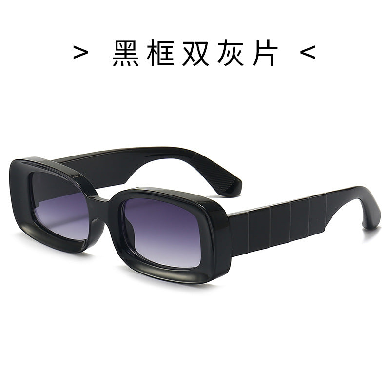 Women's Square Sunglasses with Transparent Frame Stornfield