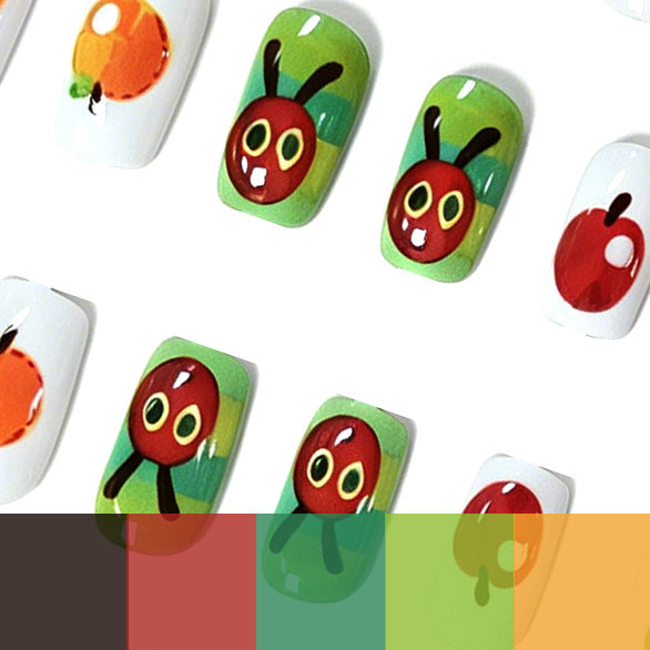 Fruit-Themed Nail Art Board Stornfield