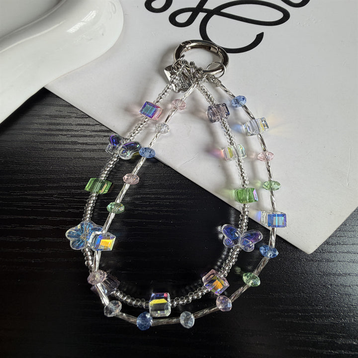 Playful Beaded Charm Keychain Stornfield