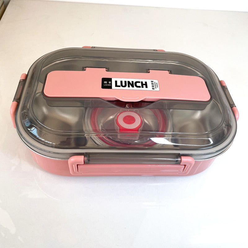 Eco-Friendly Multi-Compartment Food Storage
