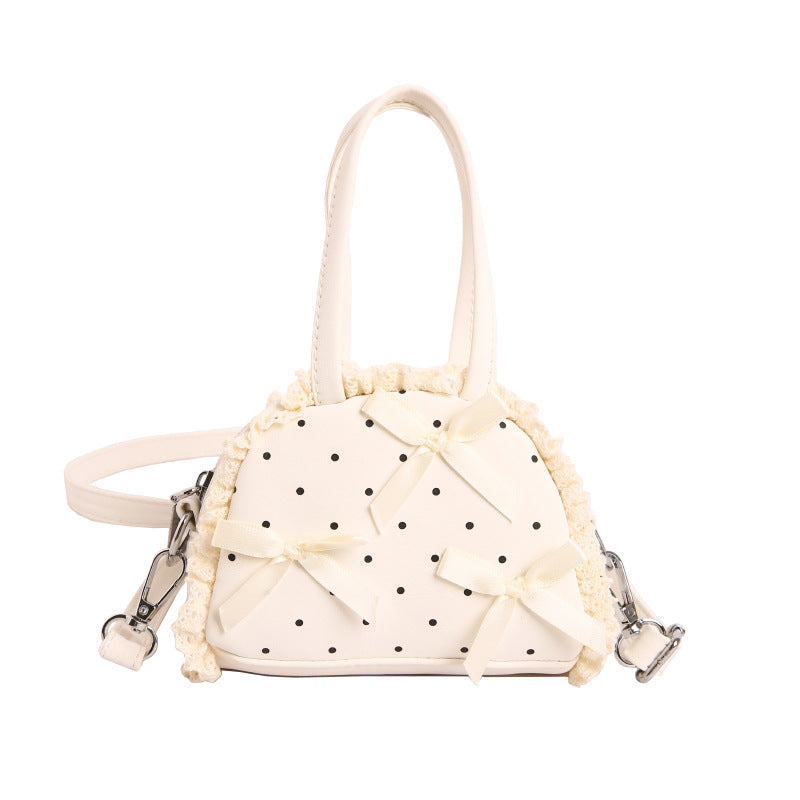 WoCharming Bow-Embellished Everyday Handbag Stornfield