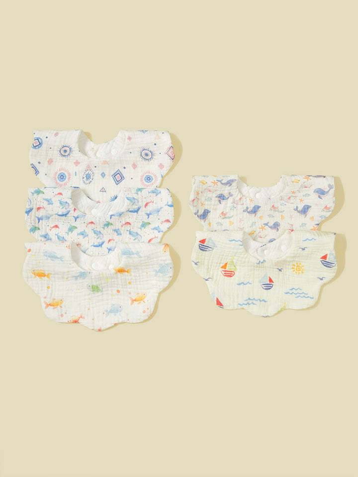 Soft Muslin Baby Bandana Bibs Set Stornfield