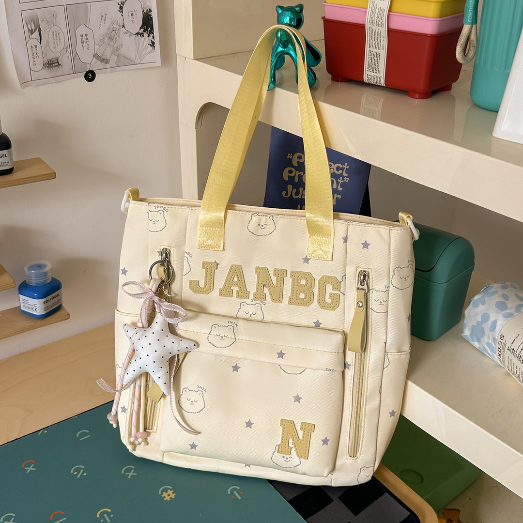 Casual Character-Embellished Backpack Stornfield