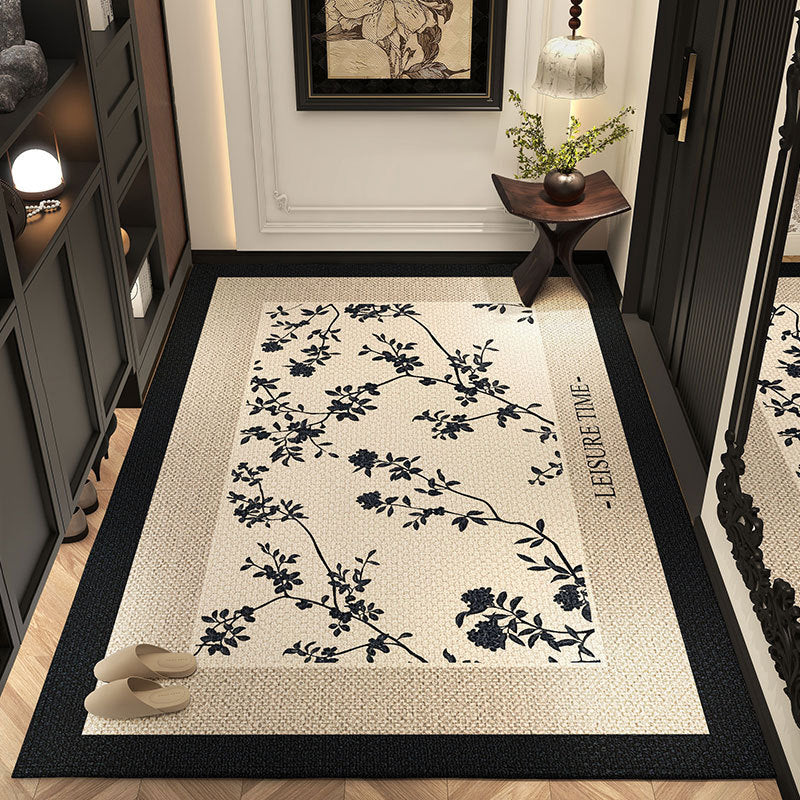 Textured Geometric Area Rug