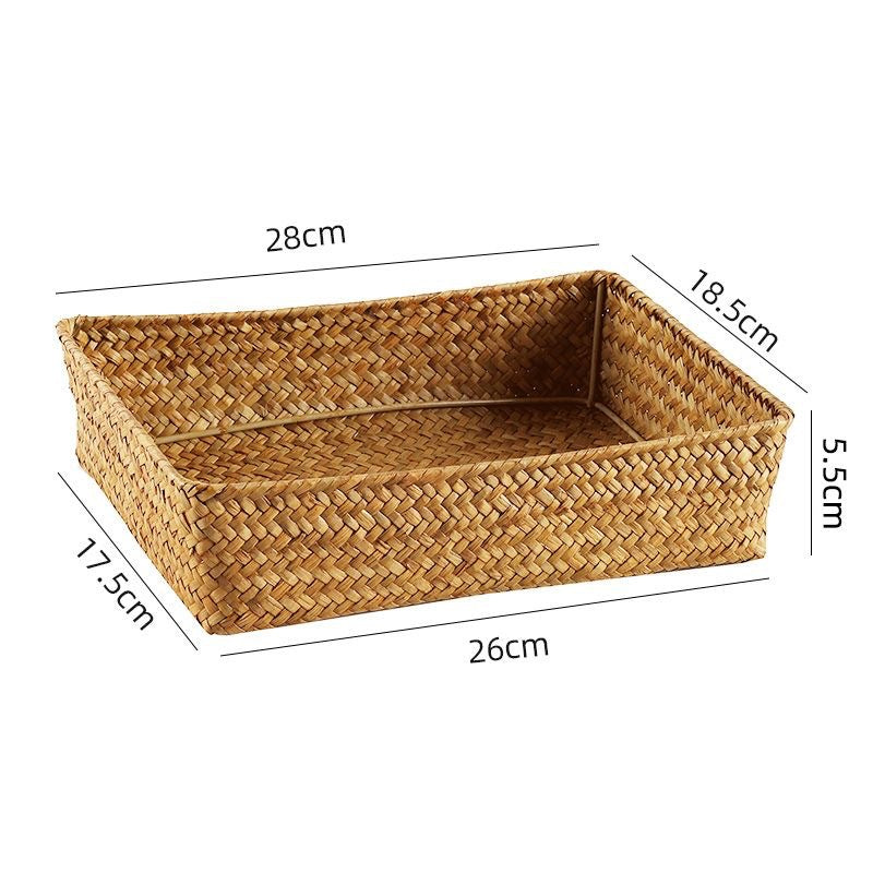 Natural Woven Storage Basket Stornfield