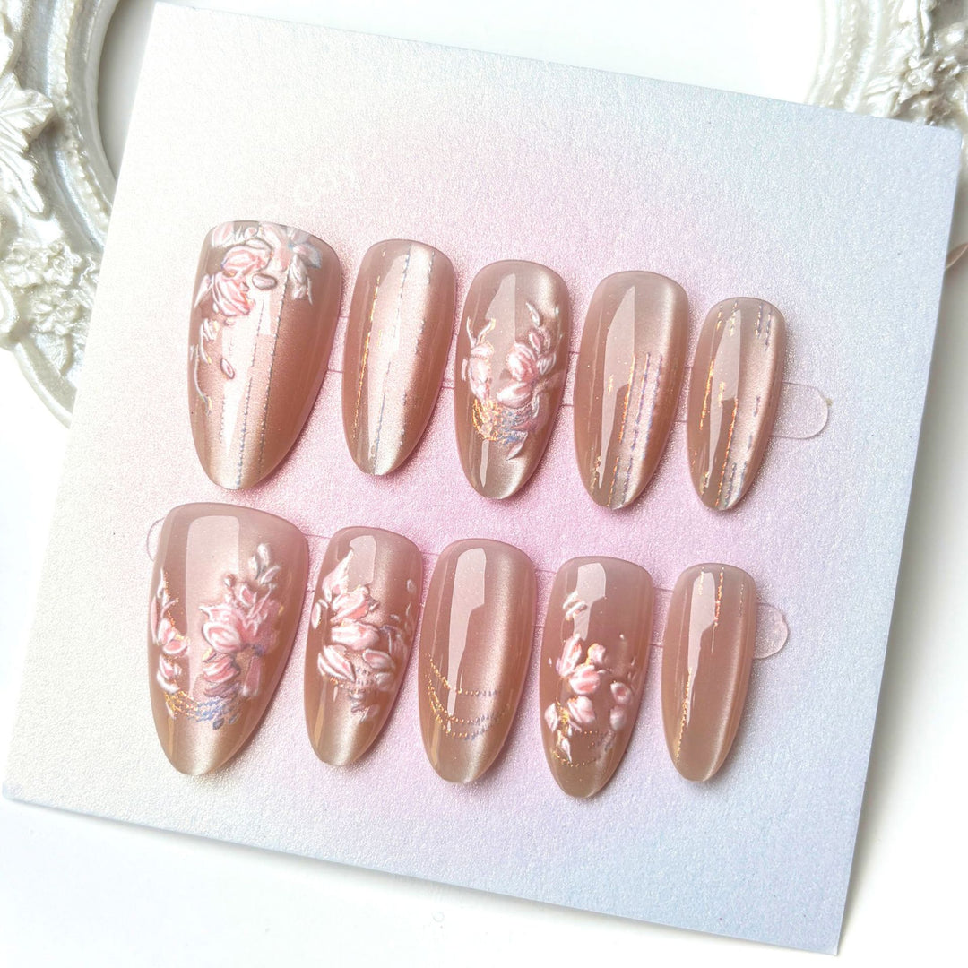 Artistic Floral Nail Art Kit