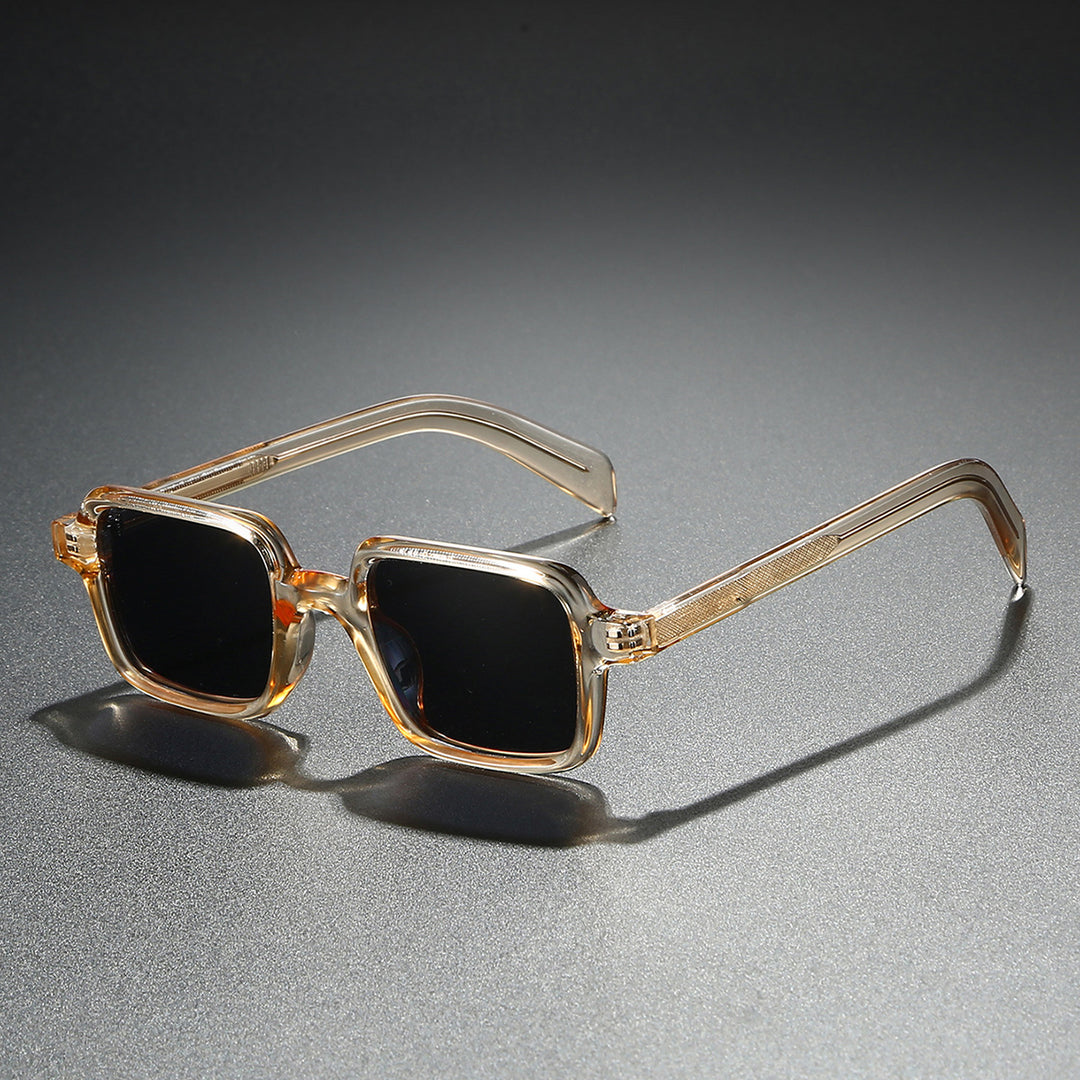 Ladies fashionable sunglasses in elegant square design with wide temples Stornfield