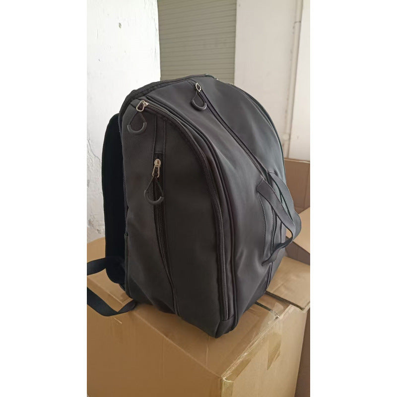 Sporty tennis backpack with integrated racket and shoe compartment Stornfield