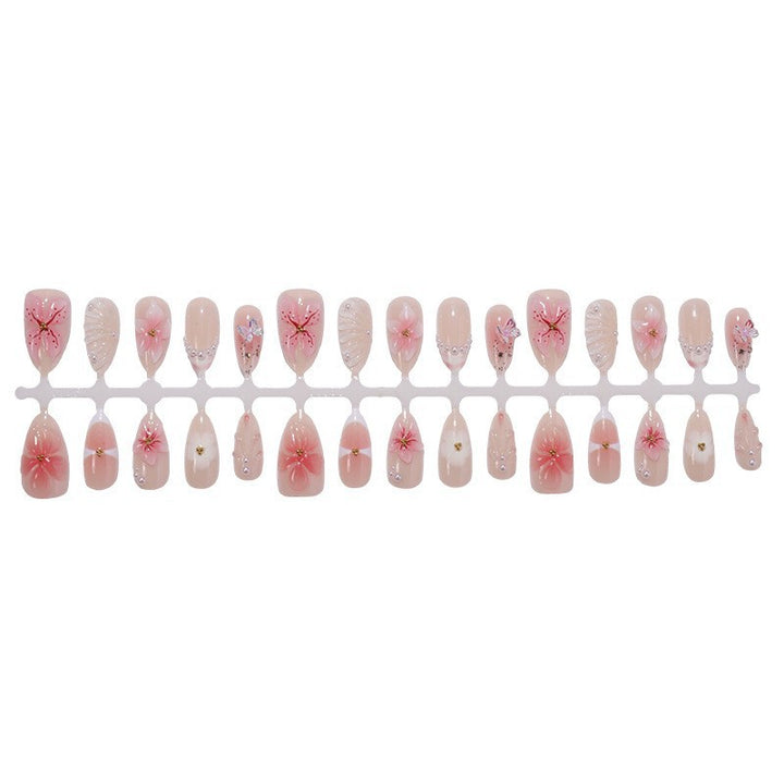 Floral Embellished Press-On Nail Collection