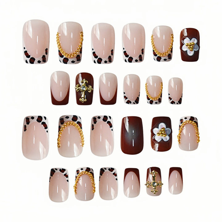 Floral Embellished Nail Art Extensions Stornfield