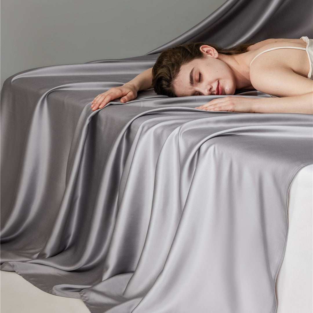 Mulberry Silk Satin Sheet Set