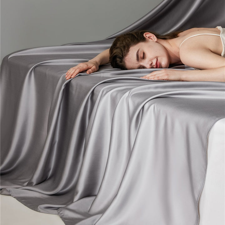 Mulberry Silk Satin Sheet Set