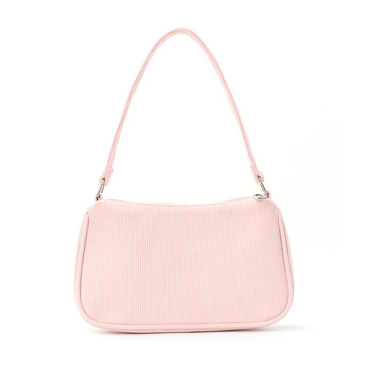 Fashionable shoulder bag with elegant ribbed design Stornfield