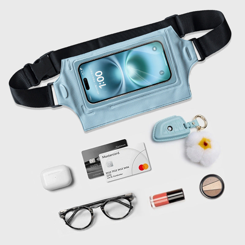 Running belt bag with waterproof phone holder Stornfield