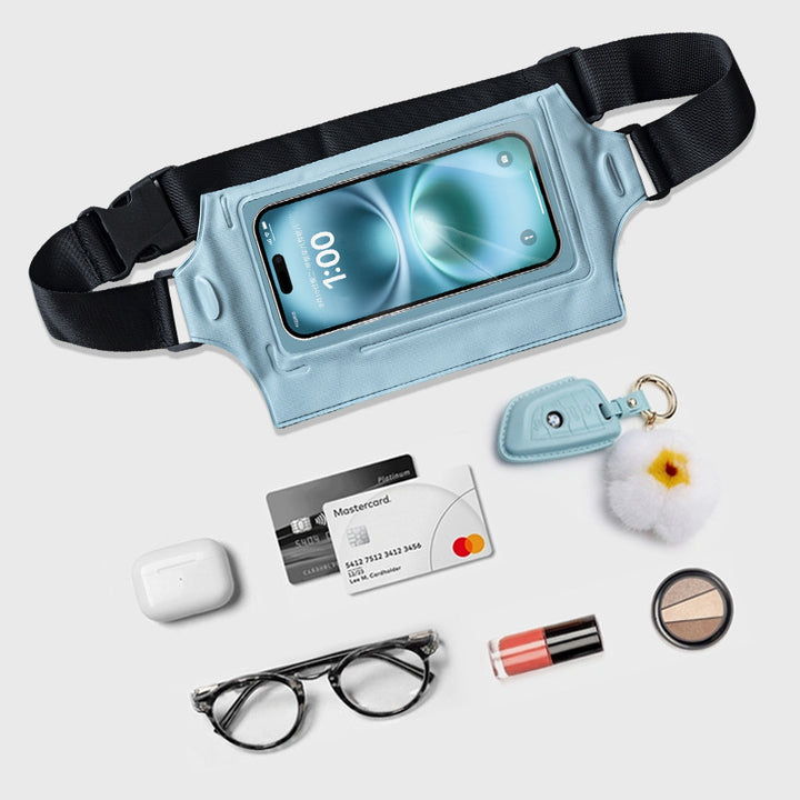 Running belt bag with waterproof phone holder Stornfield