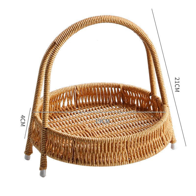 Elegant Woven Storage Basket Stornfield