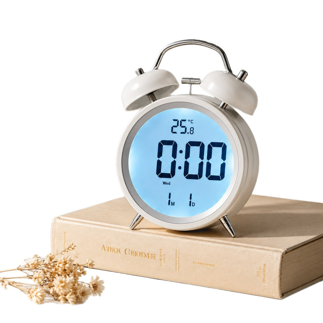 Digital Alarm Clock with Temperature Display Stornfield
