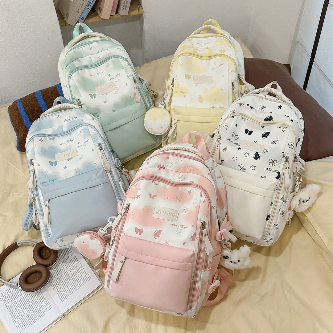 Trendy Patterned Backpack Stornfield
