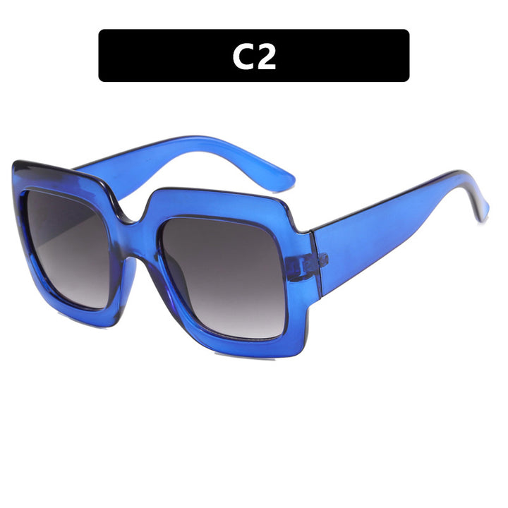 Women's oversized sunglasses with square frames and UV protection Stornfield