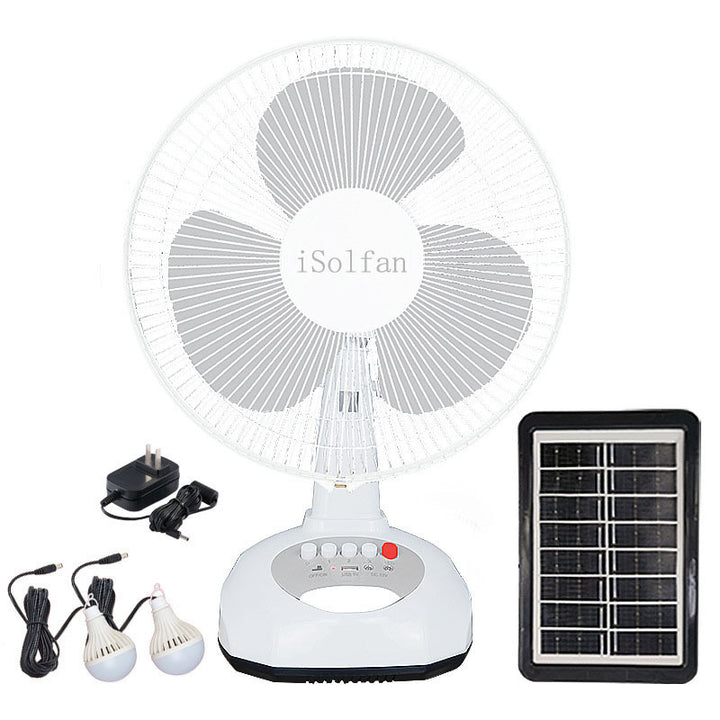 Unisex solar floor fan with remote control Stornfield