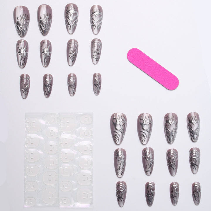 Artful Nail Tips with Modern Design Stornfield