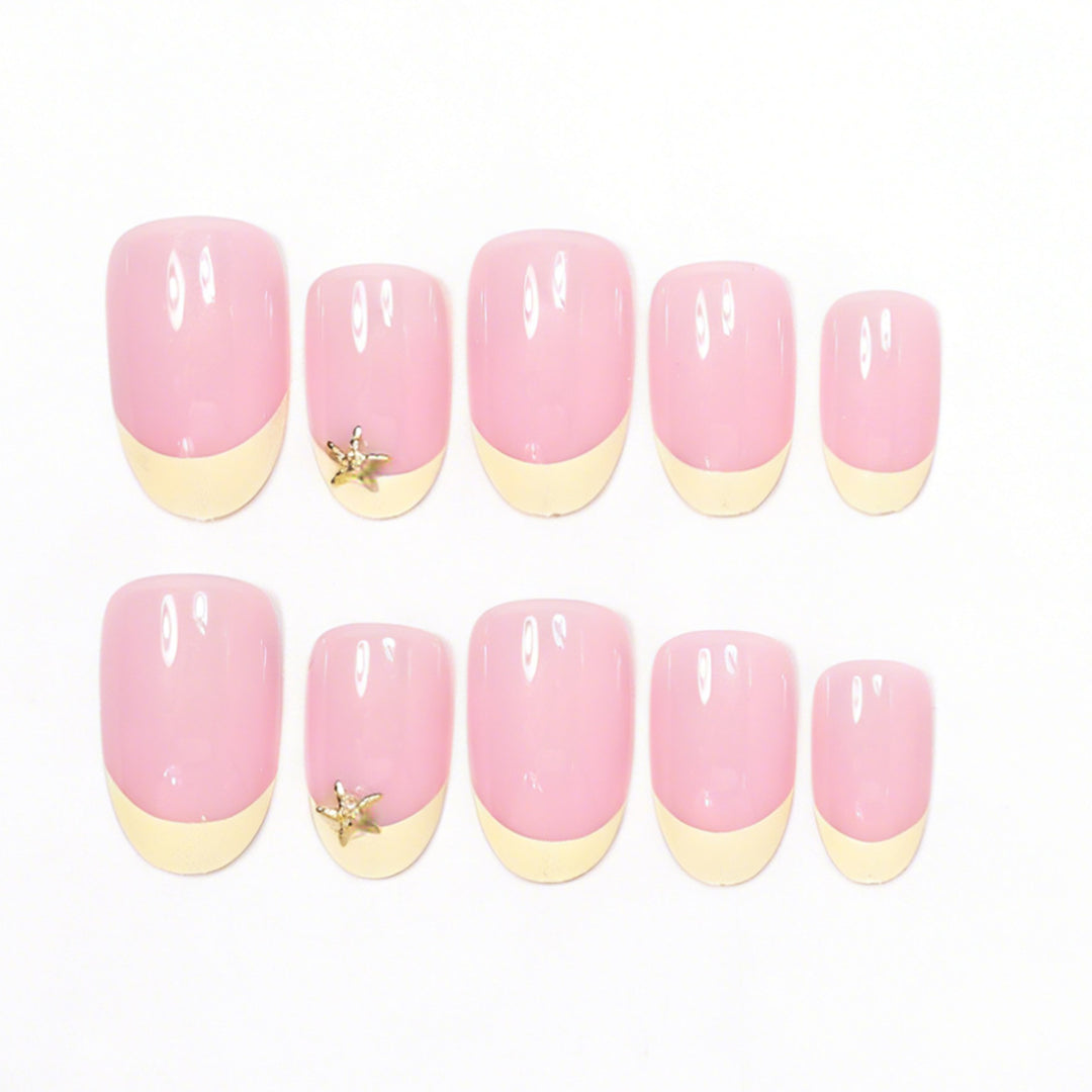 Elegant Starfish Accent Nail Art Set Stornfield