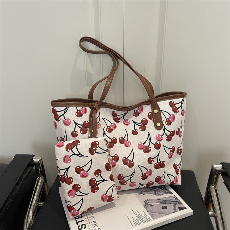 WoWhimsical Cherry Print Tote Bag Stornfield