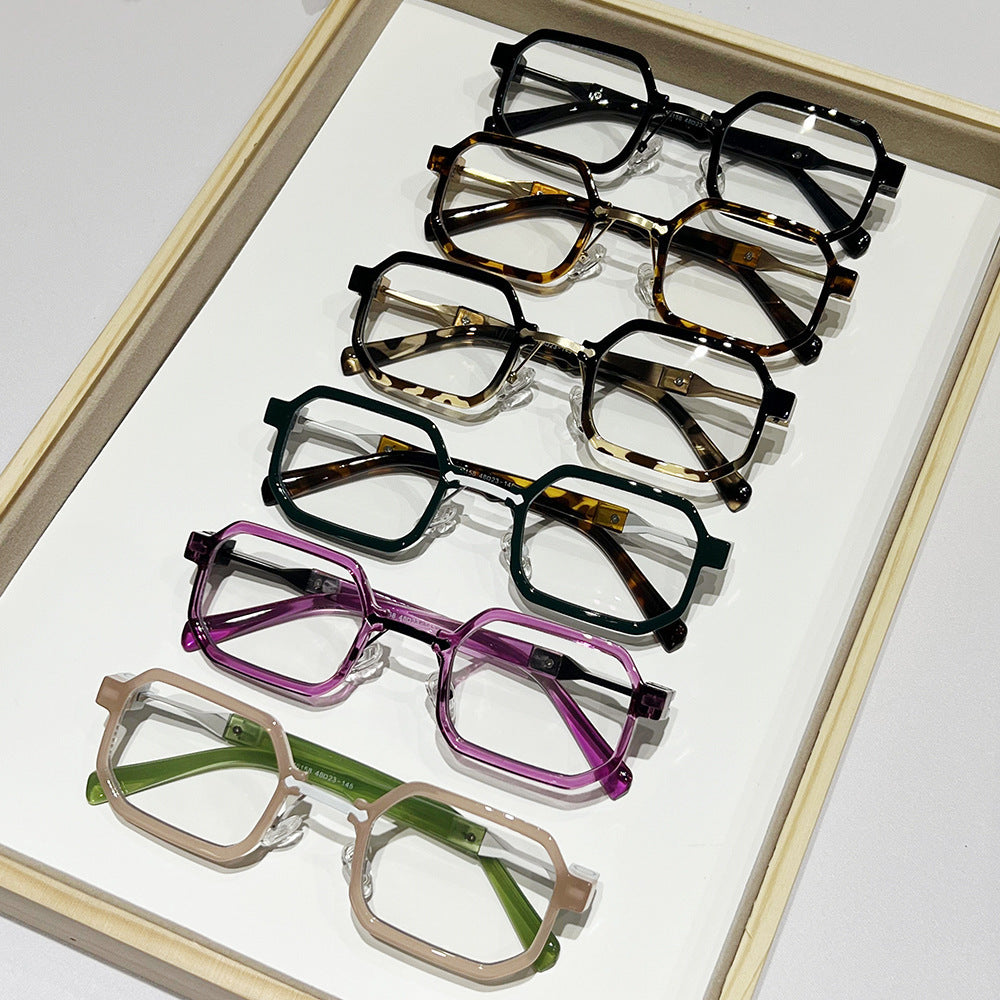 Modern Geometric Rectangle Sunglasses Stornfield
