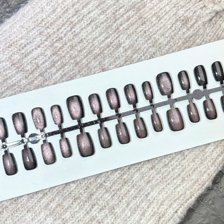 Glamorous Glitter-Infused Press-On Nail Set