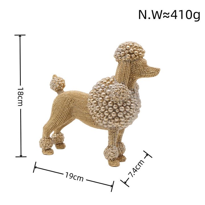 Decorative dog figure in modern design Stornfield