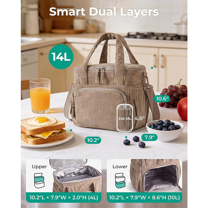 Insulated Multi-Purpose Lunch Carrier Stornfield