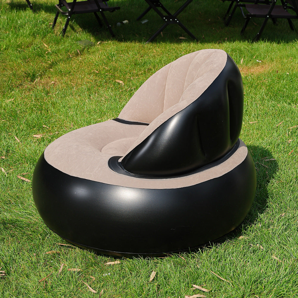 Women's Inflatable Comfort Armchair with Soft Surface Texture Stornfield